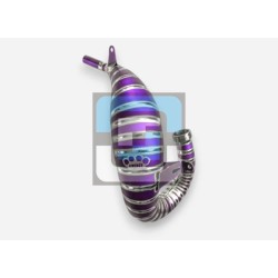 DBR 2T 125-150cc Exhaust | DBR Factory Hard Power Edition Racing