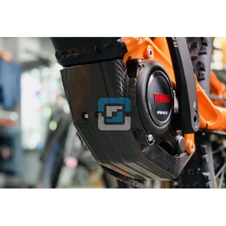 Raymon & GasGas Carbon Engine Cover | Yamaha PW-X2 PW-ST | DBR-PARTS