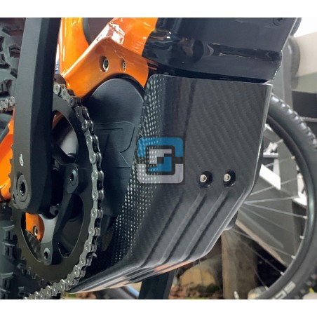 Raymon & GasGas Carbon Engine Cover | Yamaha PW-X2 PW-ST | DBR-PARTS