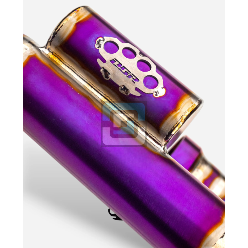 DBR 4-stroke Titanium Exhaust Header KTM EXC-F 2020-2023 - DBR-PARTS Premium Carbon