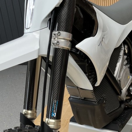 Carbon Fiber Fork Protection 166mm for Stark Varg MX-EX | DBR-PARTS