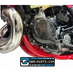 Carbon Clutch and Ignition Guard for Husqvarna TE 250-300 2024 DBR-PARTS DBR-PARTS