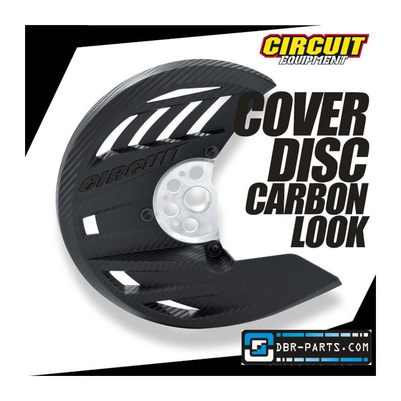 Circuit Balistico Disc Cover in Black Polymer