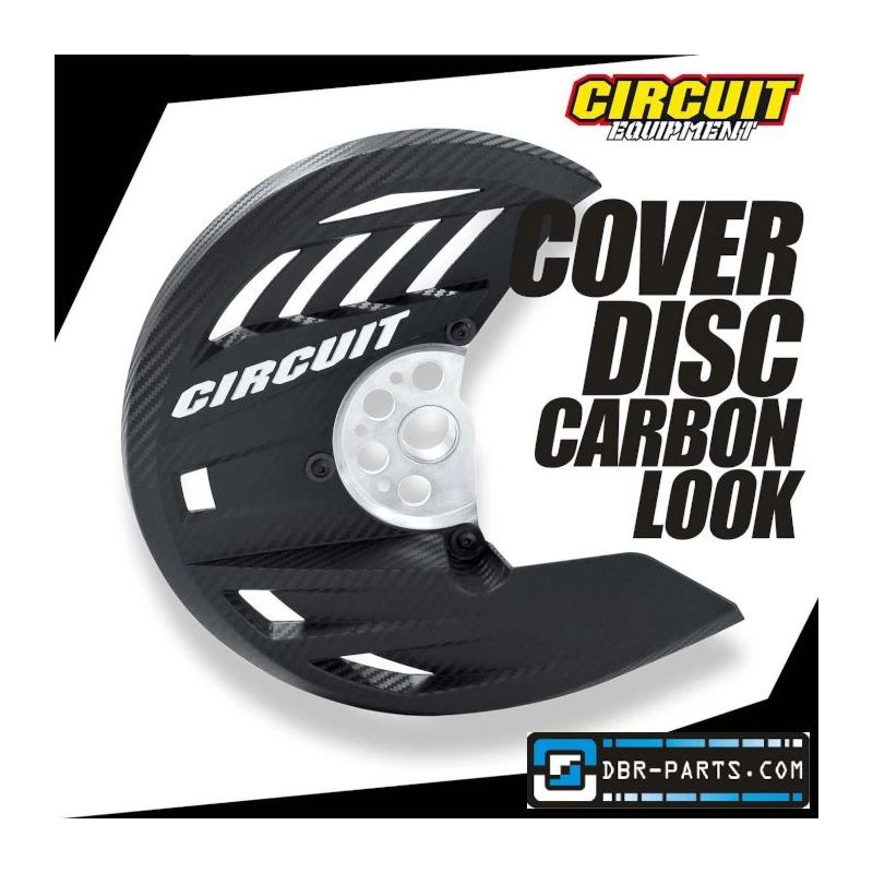 Circuit Balistico Disc Cover in White Polymer