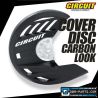 Circuit Balistico Disc Cover in White Polymer