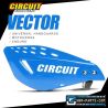 Circuit Vector Nylon Bracket Handguard in blue and white