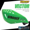 Circuit Vector Nylon Bracket Handguard in green and black