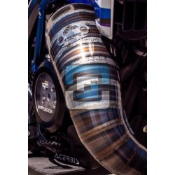 DBR 2-stroke 125-150 ccm exhaust Fantic XE/XX 2019-2021 - DBR-PARTS Premium Carbon