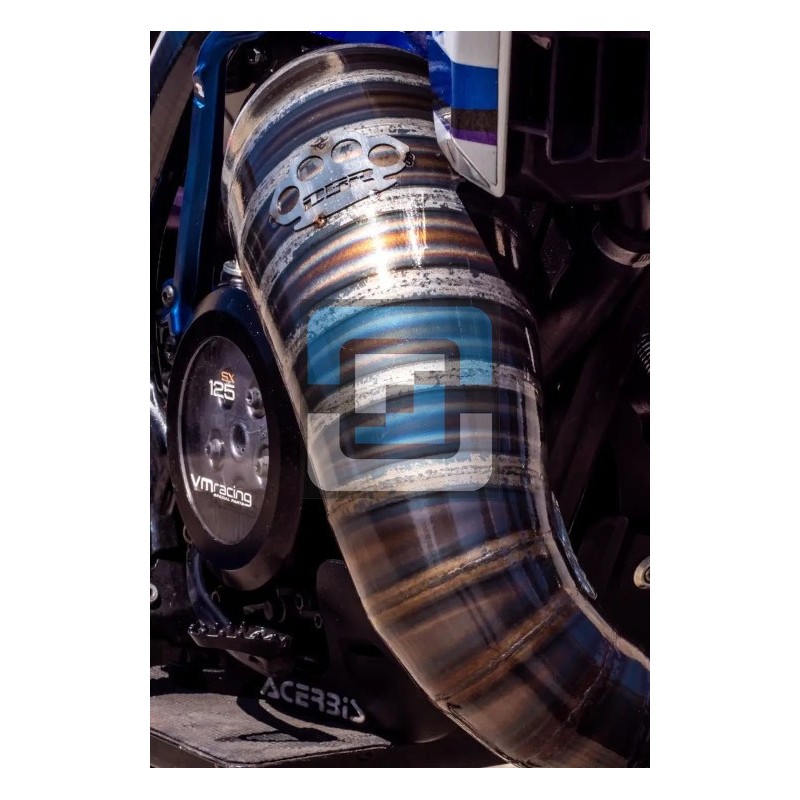 DBR 2T 125-150cc Exhaust | DBR Factory Hard Power Edition Racing