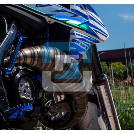 DBR 2T 125-150cc Exhaust | DBR Factory Hard Power Edition Racing