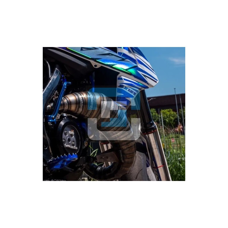 DBR 2-stroke 125-150 ccm exhaust HM Rotax - DBR-PARTS Premium Carbon